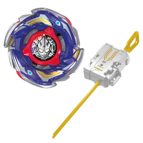 Takara Tomy Beyblade X UX-00 TigaRage FT3-60T Ultraman Tiga 30th Anniversario