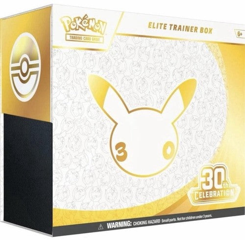 Pokémon Scatola Allenatore Elite Celebrazione 30° Anniversario ETB sealed