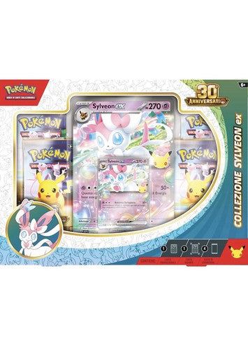 Pokémon GCC Kit Sylveon Collection ex 30th Anniversary ITA