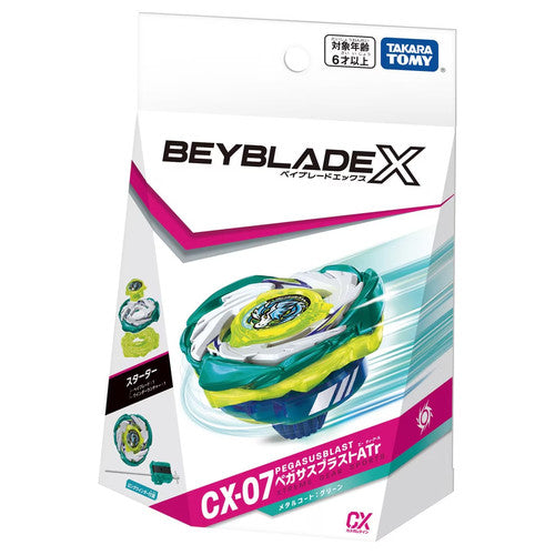 Takara Tomy BEYBLADE X CX-07 Starter Pegasus Blast ATr Giappone